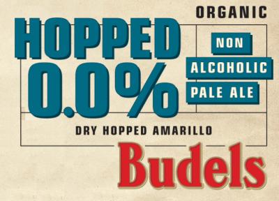 Budels Hopped 0.0% alcoholvrije Pale Ale logo